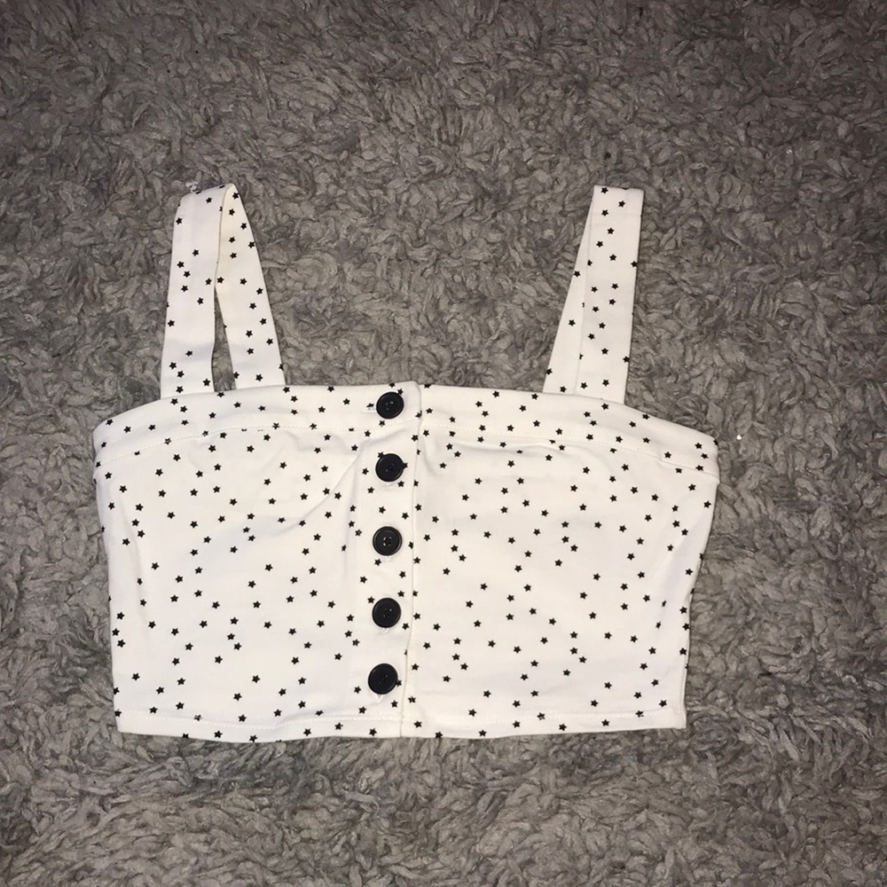 Forever 21 Star Crop Top